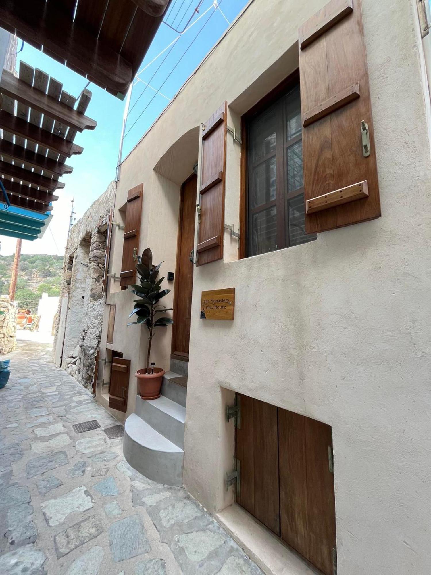 Monastery View House Villa Mandraki  Bagian luar foto